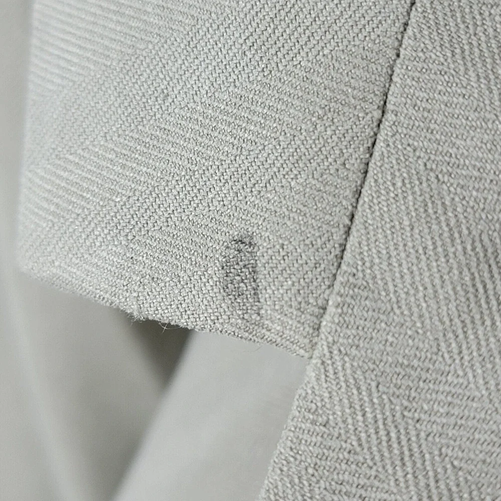 Boca Classics Island Wear Men's Sport Coat Two Button Beige Herringbone Silk 48L